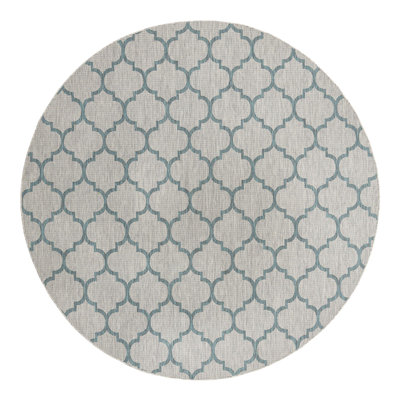 Tapis gris à motif géométrique Bethany-Mai