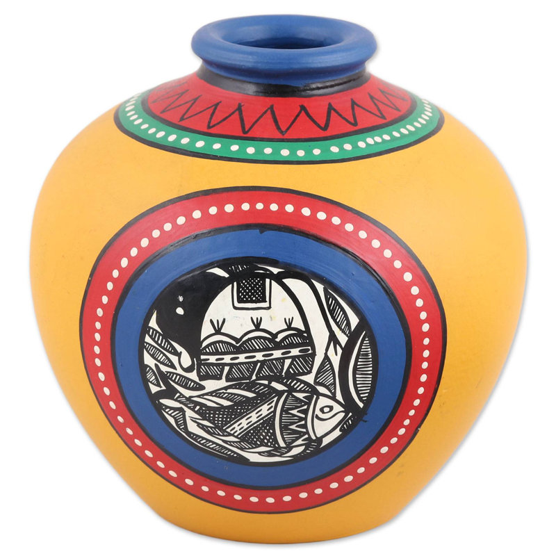 Shmuel Handmade Ceramic Table Vase