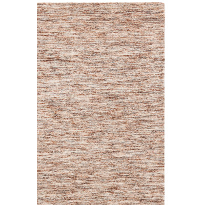 Tapis abstrait en laine et coton tissé à la main Algimas