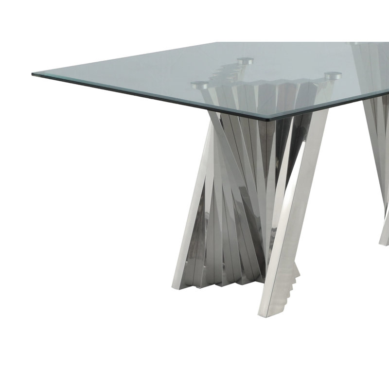 Table basse Annafran, Argent