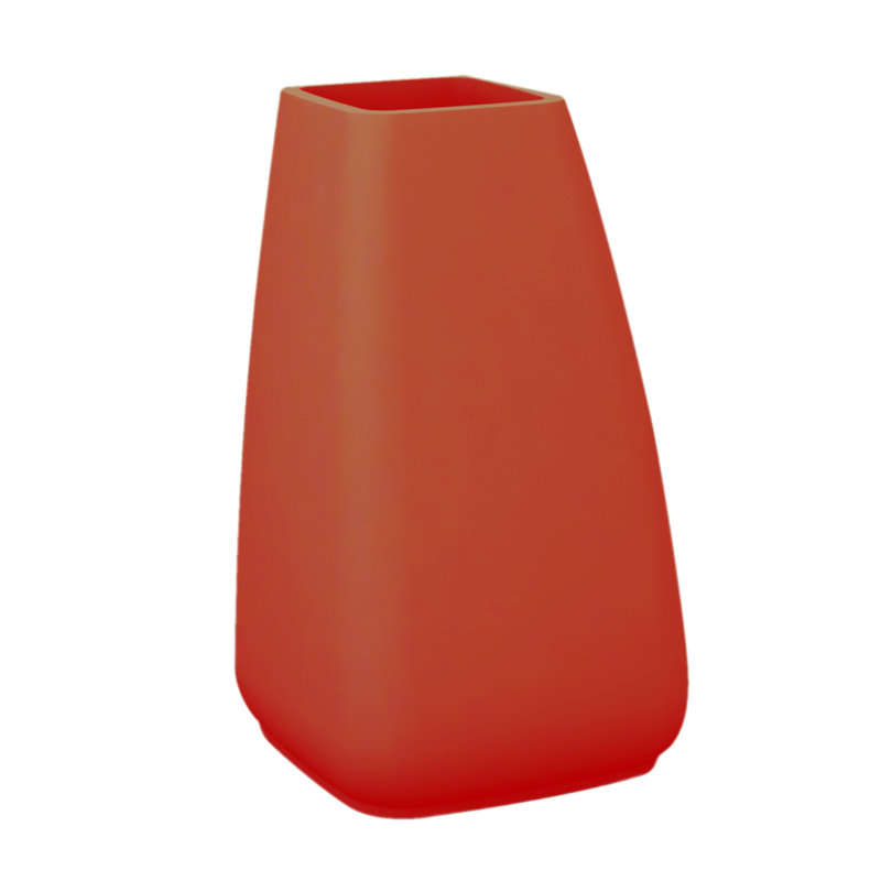 Noma Pot Planter, Steel, 39.25" H x 23.5" W x 23.5" D