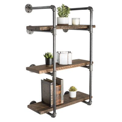 Meriweather Metal 3-Tier Shelf Brackets