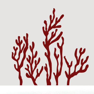 Nautical & Beach Non-Wall Damaging Wall Decal