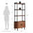 Nataysha 4-Tier Bookcase with Sliding Door-835574158