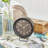 Coastal Analog Metal Mechanical Tabletop Clock