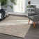 Mixed Stripe Blue/Ivory Handwoven Rug