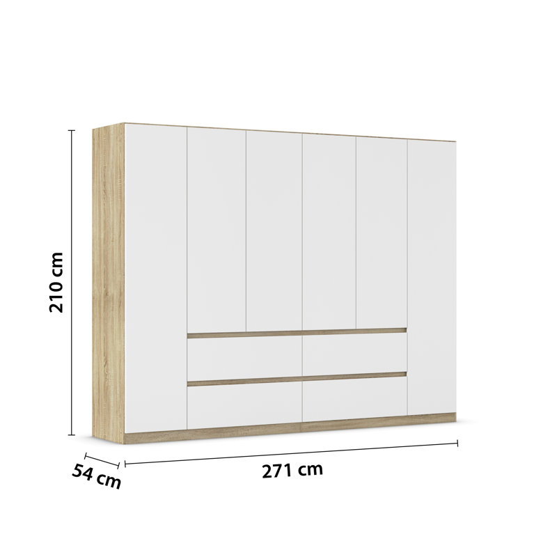 Hinged door wardrobe Mainz