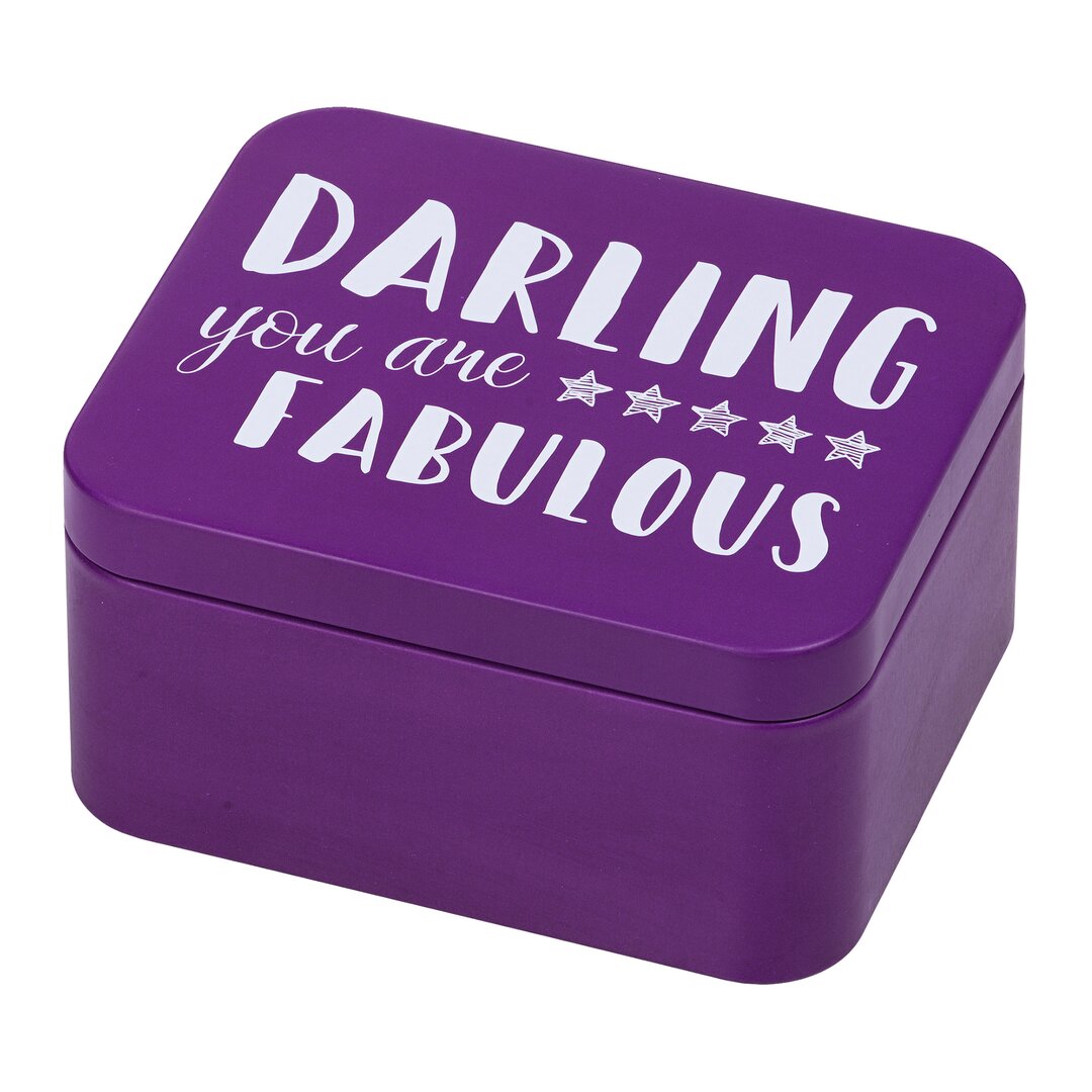 Dekorative Box Darling