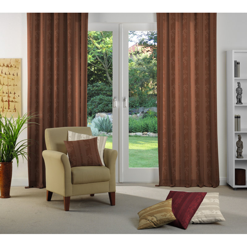 Kettenbach Sheer Curtain Pair, 135cm Width x 180cm Drop, Cooking Rack