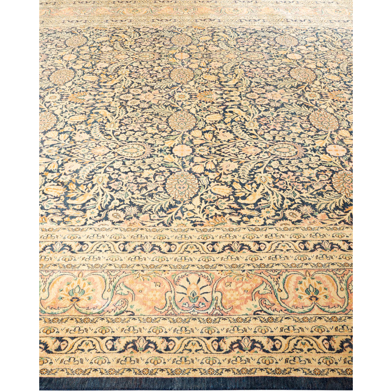 Classic One-of-a-Kind 9' X 12'6" Hand Knotted Area Rug