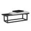 Banc rembourré avec plateau amovible-70169732