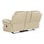 Causeuse inclinable en cuir Global-243858169