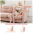 Elysium 107" W x 59.5" D x 36.6" H Premium Chenille Fabric Modular Sectional U-Shaped Couch with Ottoman and 2 Throw Pillows