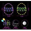 Window Light With Timer 2 Pieces Easter Decoration Window Light Hanging LED String Lights Easter Decoration Window Lights Battery