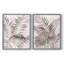 Impression sur toile I-Premium Inversed Island Palms - prête à être accrochée - aucun clou requis - aucun clou requis-108034914-108034920