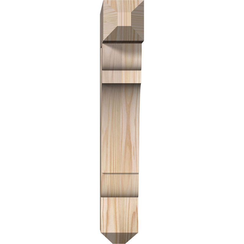 Support pour artisan olympique, Douglas (lisse), H 22 po x l 3,5 po x P 14 po