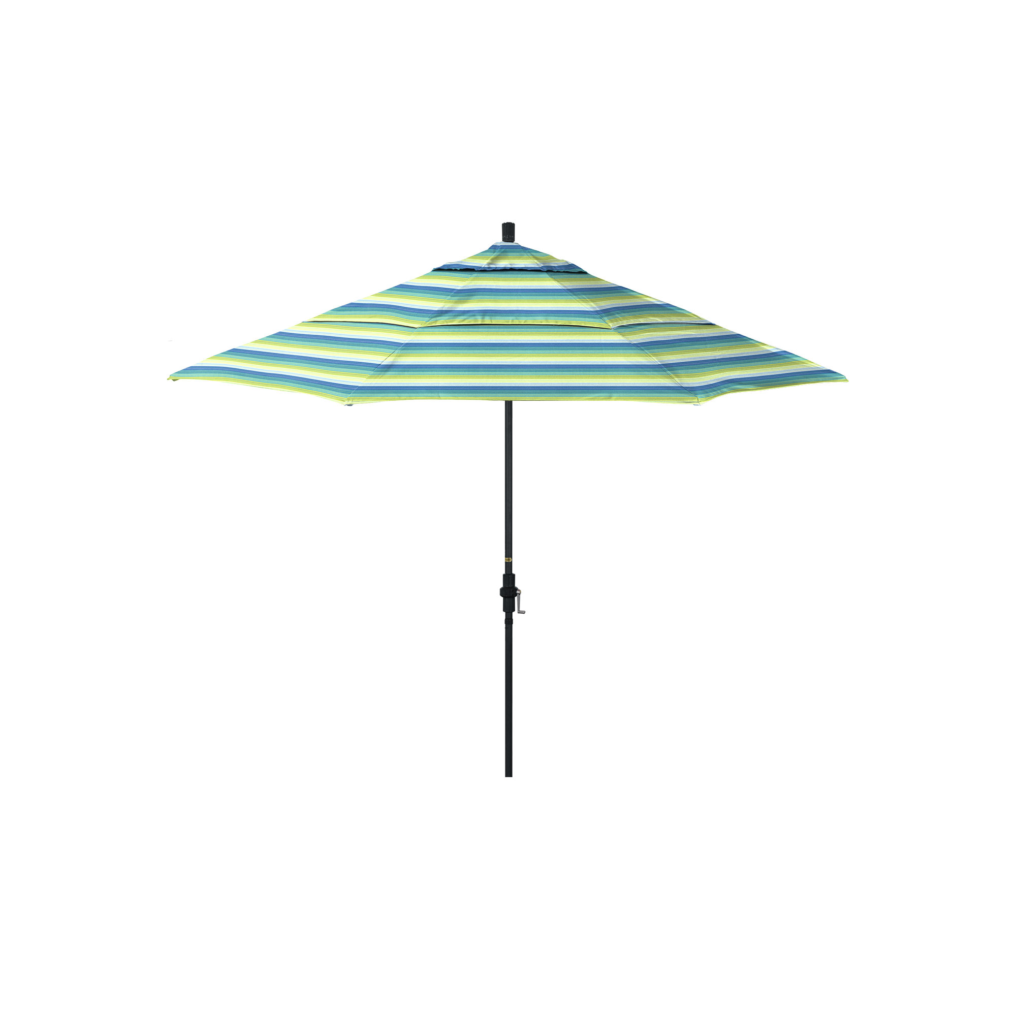 Broadmeade 132'' Sunbrella® Outdoor Umbrella, Seville Seaside Stripe Sunbrella®