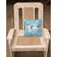 Coussin intérieur/extérieur en flocons d’hiver-32011275