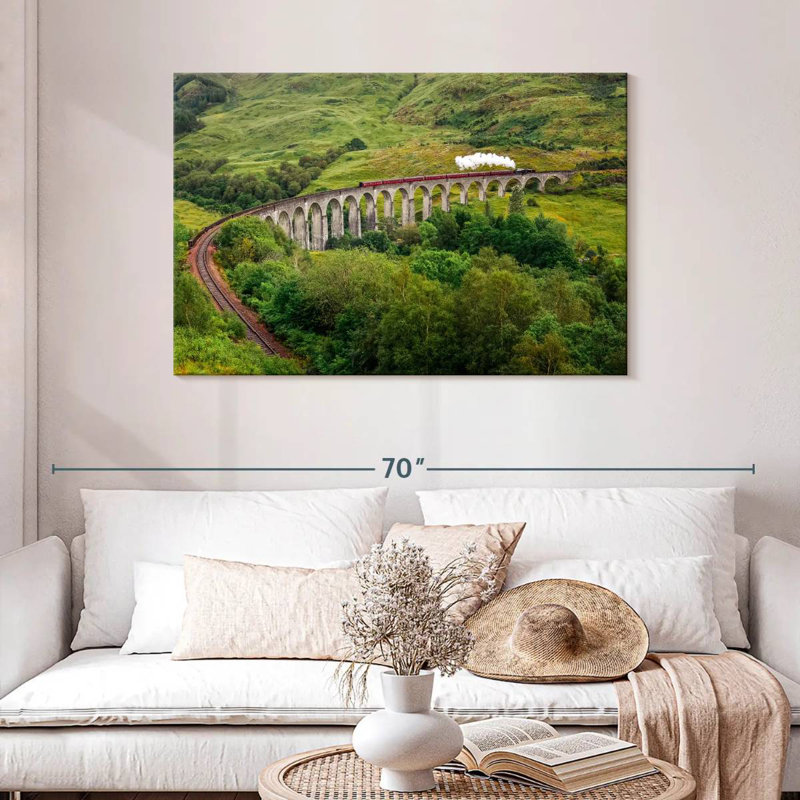 Lilie Glenfinnan Viaduct Landscape, H 30 po x l 45 po