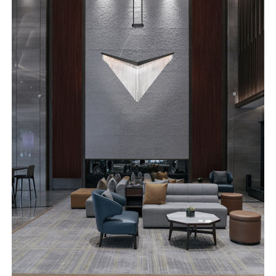 Vivien Dimmable LED Geometric Chandelier