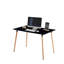 Solid Wood Base Writing Desk-409320467