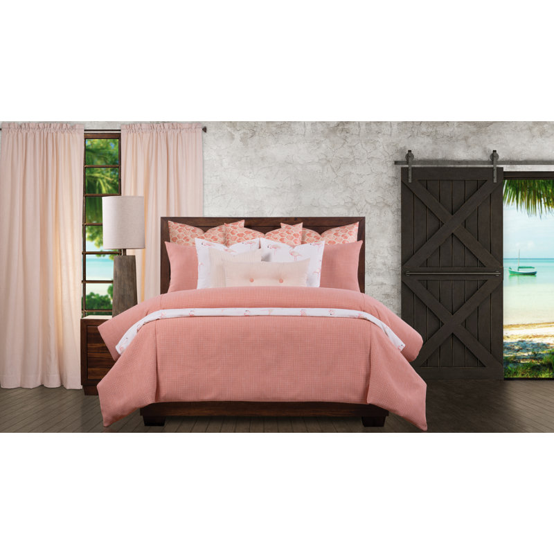 Ensemble de housse de couette tissé et insert Coral Reef, Couette très grand + 10 pièces supplémentaires