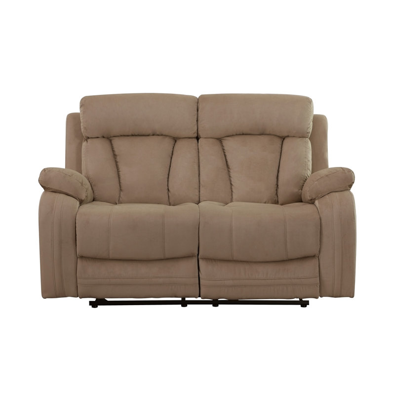 Canapé inclinable Ullery, Beige, H 40 po x l 63 po x P 38 po