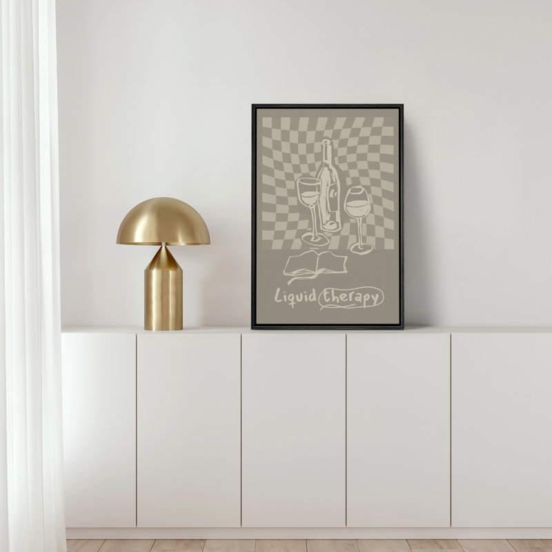 Abstrait Cheers Kitchen, Noir, H 24 po x l 16 po