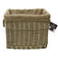 Hand Woven Wicker Laundry Basket with Handles