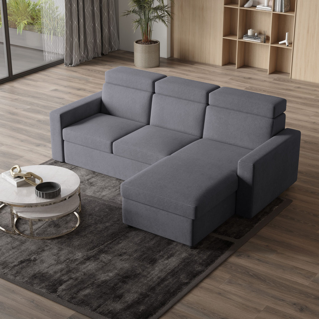 Ecksofa Sharray mit Bettfunktion