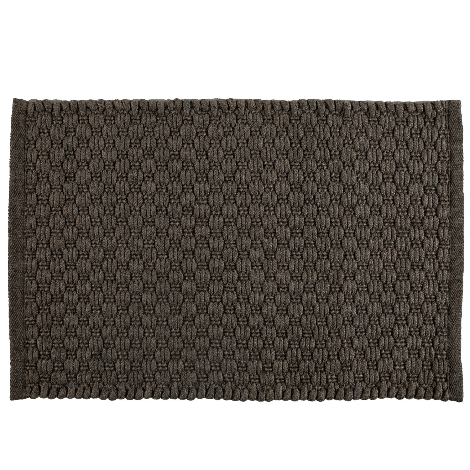 Polyester Plasticky Rug Wendy Jane Geometric Hand Woven Polypropylene Plastic Indoor / Outdoor ...