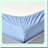 SuperSoft Blue Dream Queen Fitted Sheet - 12" Deep Pocket Cotton Bedsheet