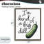 Cadre flottant Kind Of A Big Dill Pickle, design par Susan Ball-1650434208-1650434212