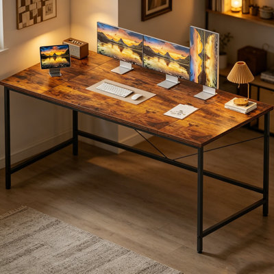 MDF Steel Writing Desk