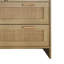 Armoire 4 tiroirs en rotin, pour chambre à coucher, salon, salle à manger, couloirs, assemblage facile