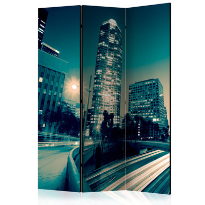 Njteh 172cm H Solid Wood Folding Room Divider
