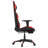 Massage Gaming Chair with Footrest Faux Leather-1062225465