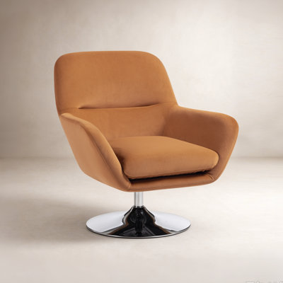 Chaise longue contemporaine avec dossier incurvé et base piédestal
