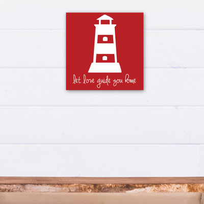 « love guide home », art sur toile Kacie