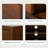 Trapeze TV Stand, Iron Legs – Walnut-1070189464