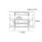 Curved Cabinet Body Metal Handle Buffet Table-1425448295