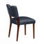 Chaise de salle à manger en similicuir - ensemble de 2