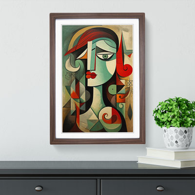 Pablo Picasso Renaissance - Single Picture Frame Print on Wood
