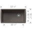 Diamond SILGRANIT 33.5" L x 18.5" W Super Single Undermount Kitchen Sink-83415682