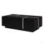Table basse extensible de 47,2 po à 72,7 po, table basse multifonctionnelle avec finition ultrabrillante, table basse avec 2 espaces de rangement cachés et 2 tiroirs pour le salon-864655905