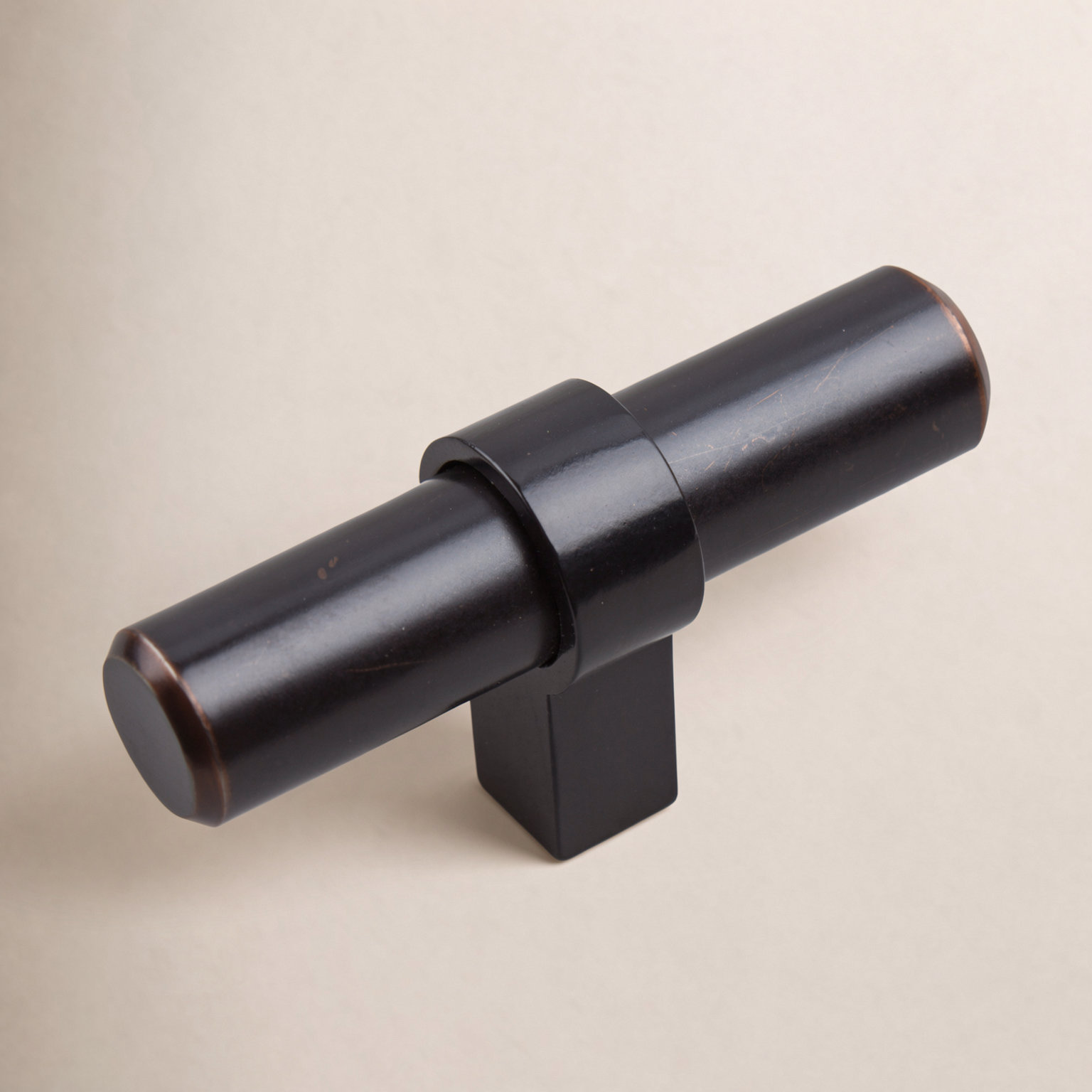 2 1/4" Length Bar Knob, Oil Rubbed Bronze