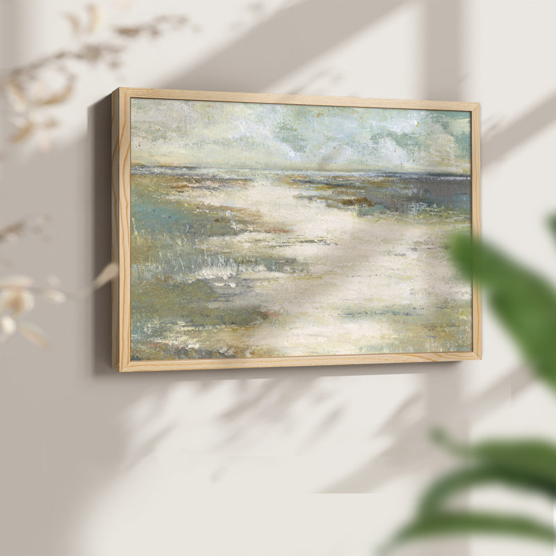 Misty Coast - reproduction encadrée - réarmable, Naturel, H 16 po x l 20 po