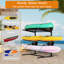 Support de garage pour kayak, supports de kayak pour le rangement extérieur, support de rangement en métal robuste, support autoportant noir