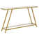 Yair 52'' Glass Top Console Table