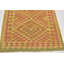 Tapis de zone one-of-kind-noué la rouille rouge/brun clair/vert 2 pi 8 po x 4 pi en laine Elland